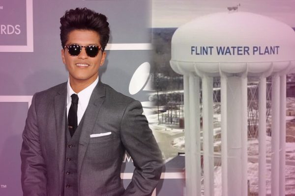 Bruno Mars Donates $1 Million To Help Victims Of Flint Water Crisis