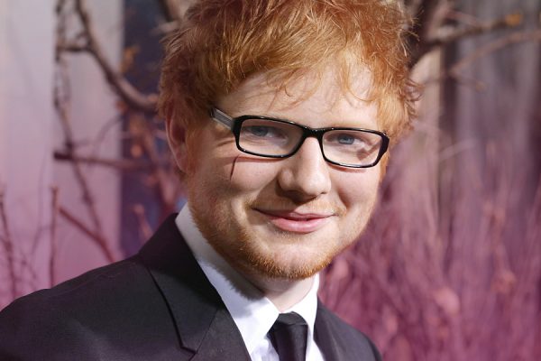 Ed Sheeran face cut