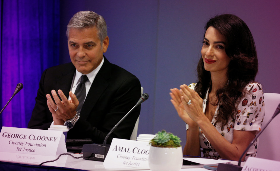 George And Amal Clooney Give $1 Million To Fight Hate In The U.S.