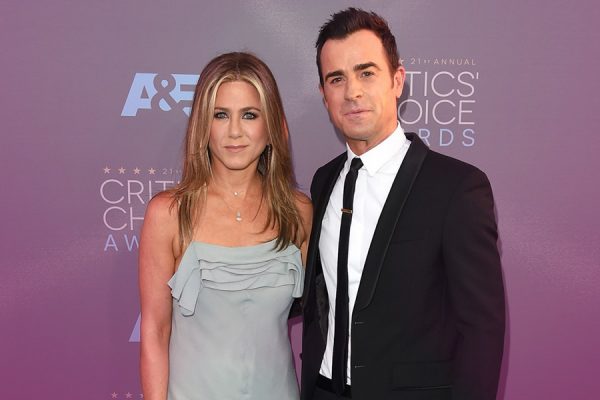Justin Theroux and Jennifer Aniston. Happy ever after?