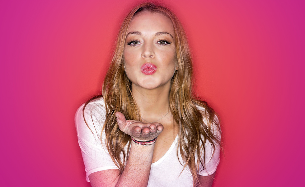 Lindsay Lohan fun ‘Je ne faux-pas!’