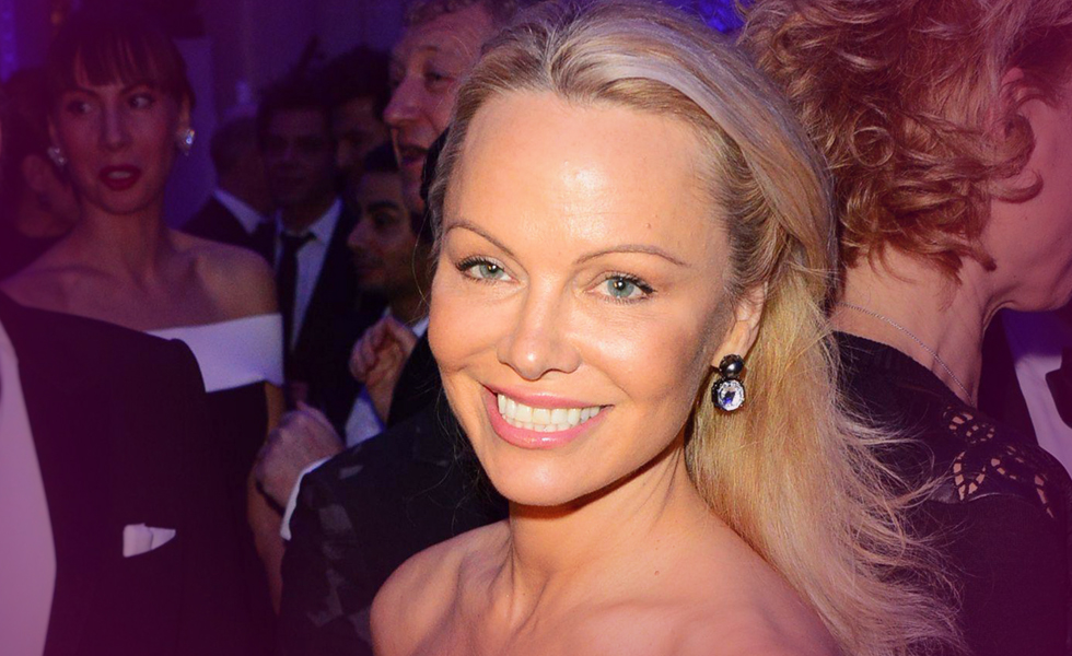 Actress Pamela Anderson Rumored To Be Dating Julian Assange