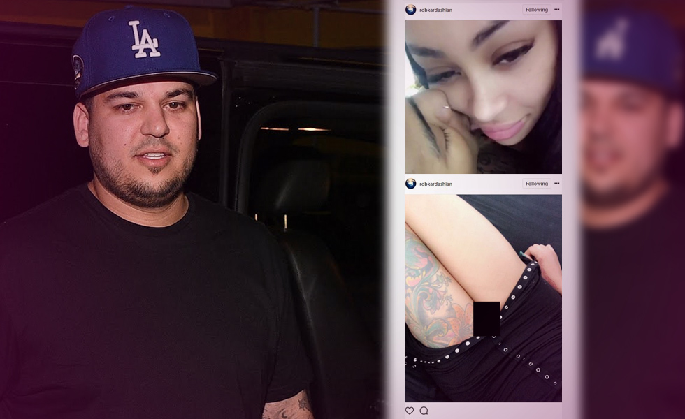 Rob Kardashian Goes On Instagram Rampage Posting Naked Photos Of Blac Chyna