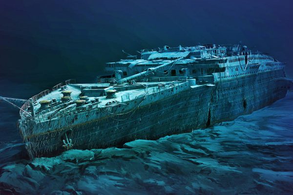 Dive into the past of Titanic for $105,000