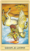 Knight of Wands (Inverted)