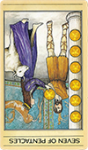 Seven of Pentacles (Inverted)
