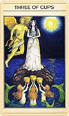 Three of Cups (Inverted)