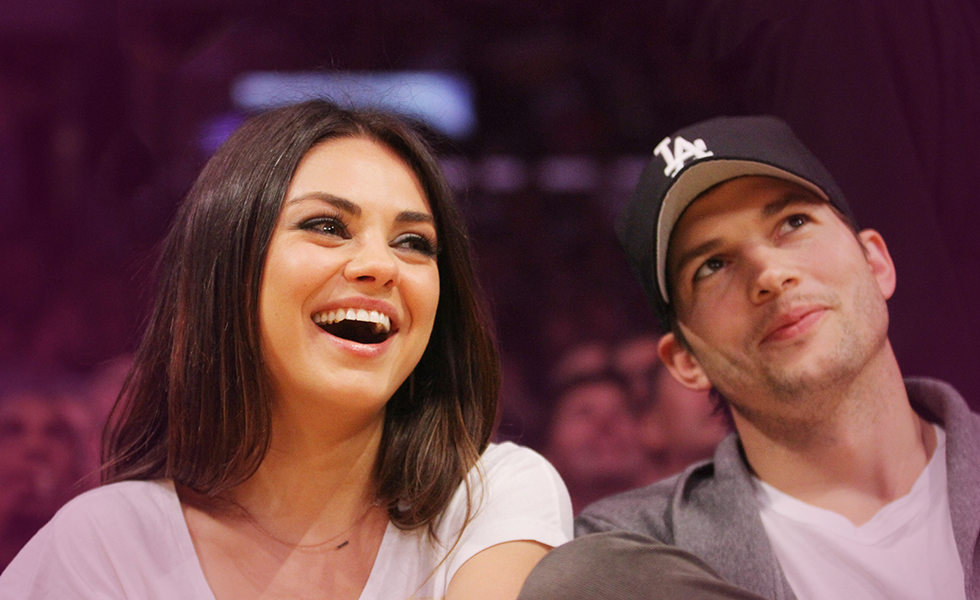 Ashton and Mila fight over baby names