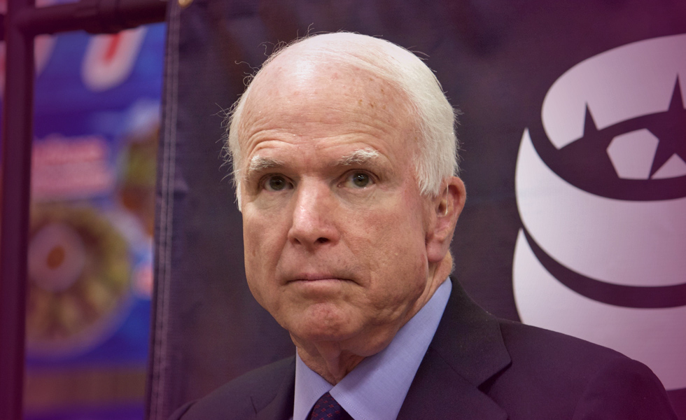 U.S. Senator John McCain Diagnosed With Cancerous Brain Tumor