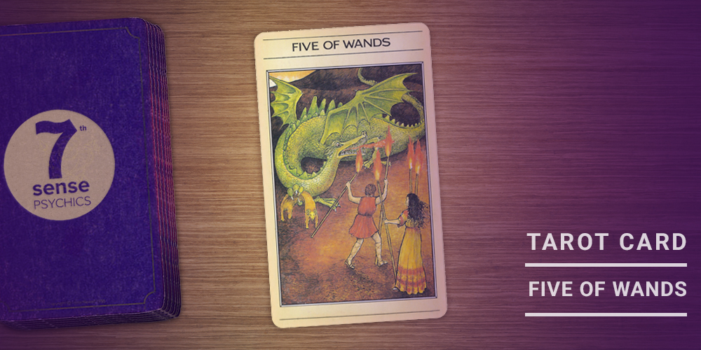 Five of wands tarot