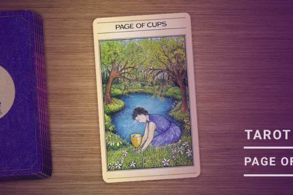 Page of cups