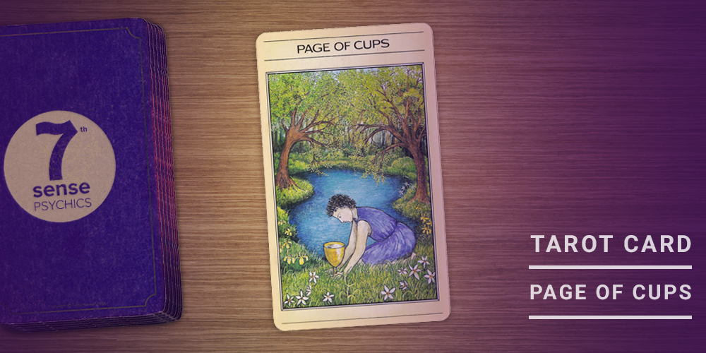 Page of cups