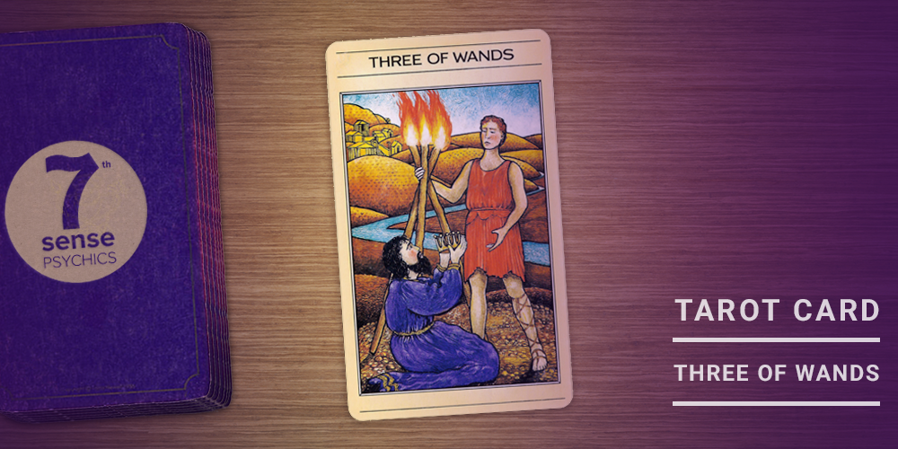 Three of wands